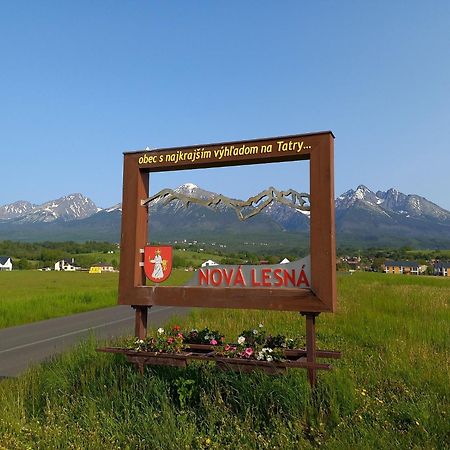 Apartman Tatry Nová Lesná Exteriör bild